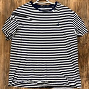 Ralph Lauren Navy Striped Men's Shirt